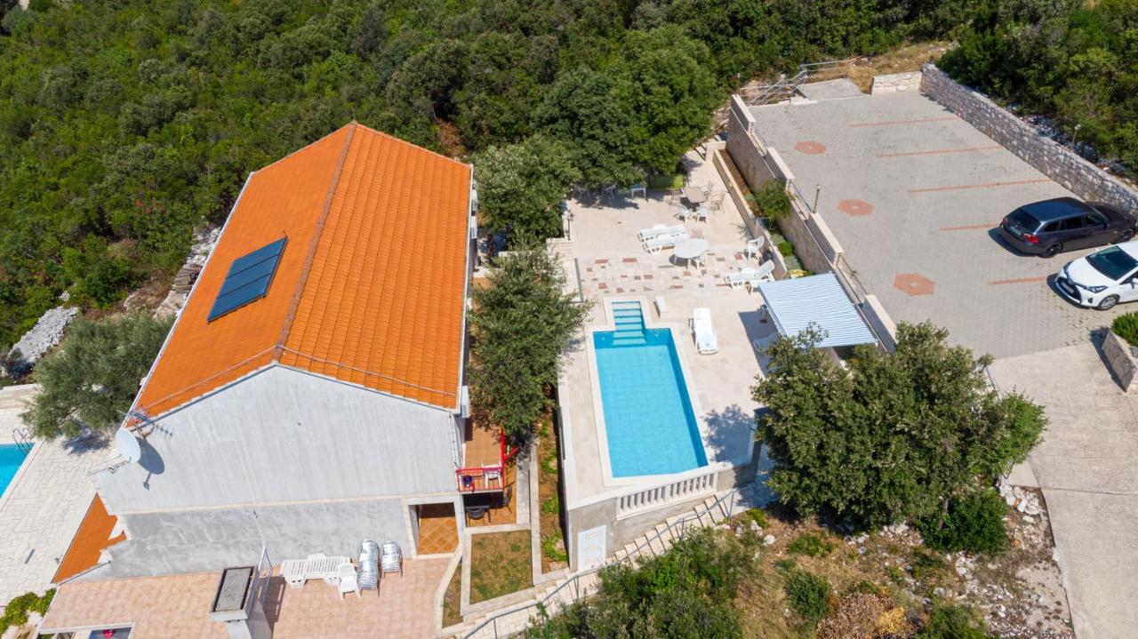 Villa Castello Zrnovo Bagian luar foto
