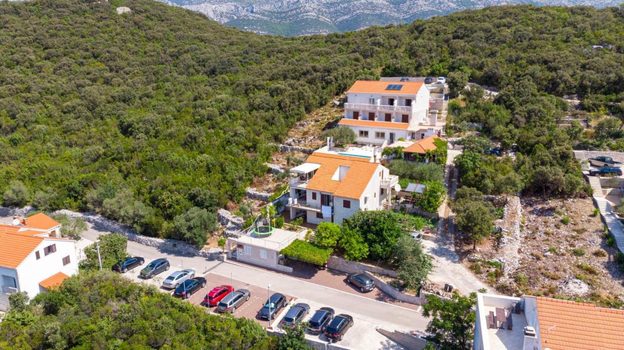 Villa Castello Zrnovo Bagian luar foto
